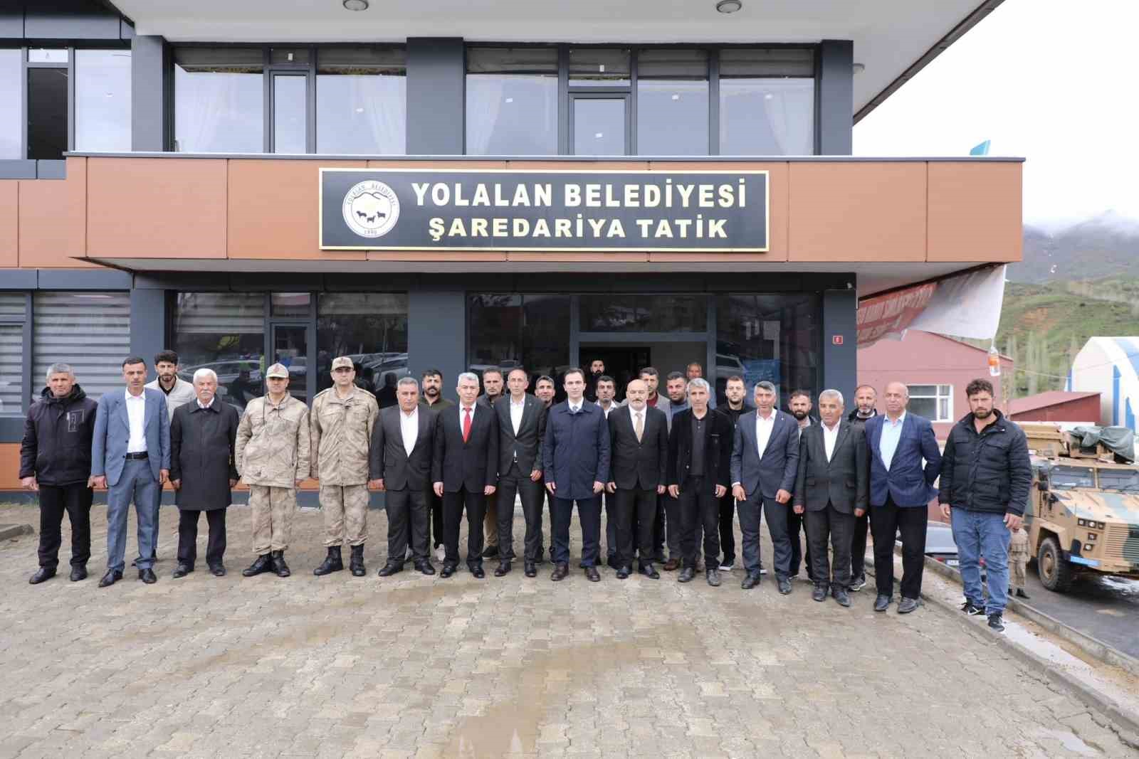 Bitlis Yolalan Belde’sinde Yeni Eğitim ve Güvenlik Yatırımları Hizmete Açıldı