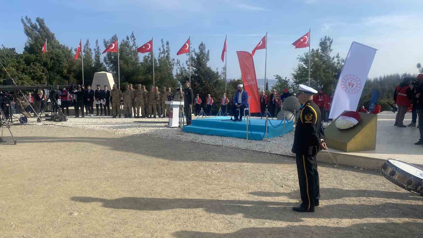 Çanakkale Kara Savaşları’nın 110. Yılında 57. Alay Vefa Yürüyüşü Anıldı