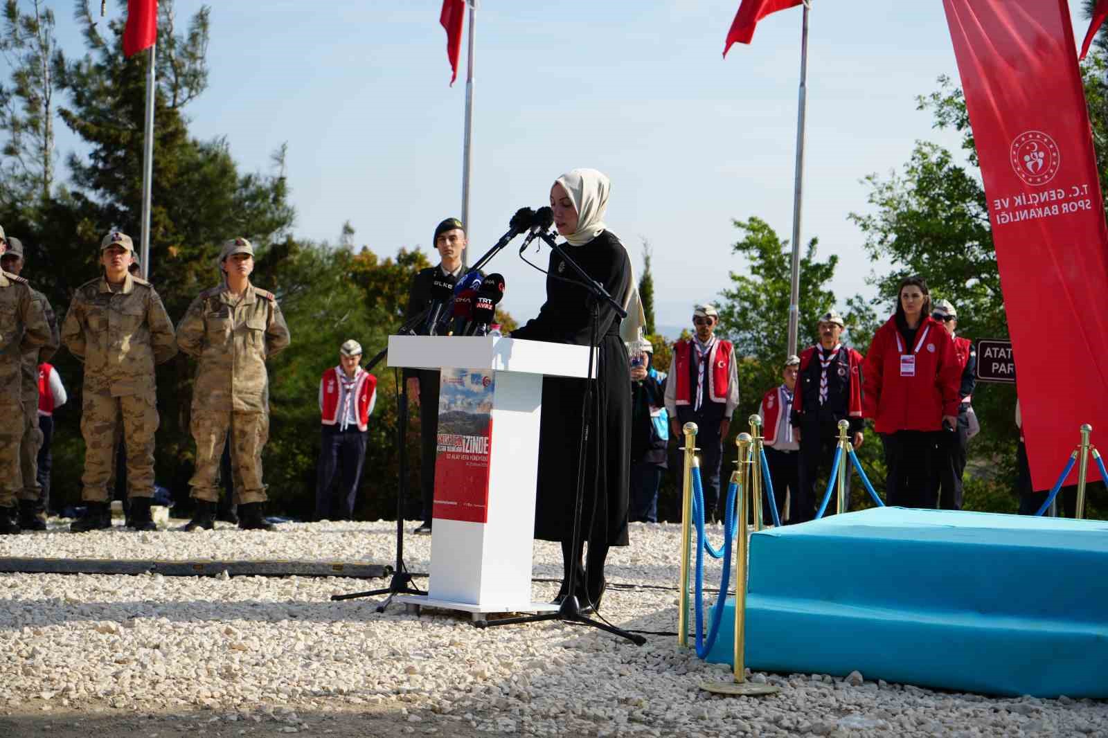 Çanakkale Kara Savaşları’nın 110. Yılında 57. Alay Vefa Yürüyüşü Anıldı