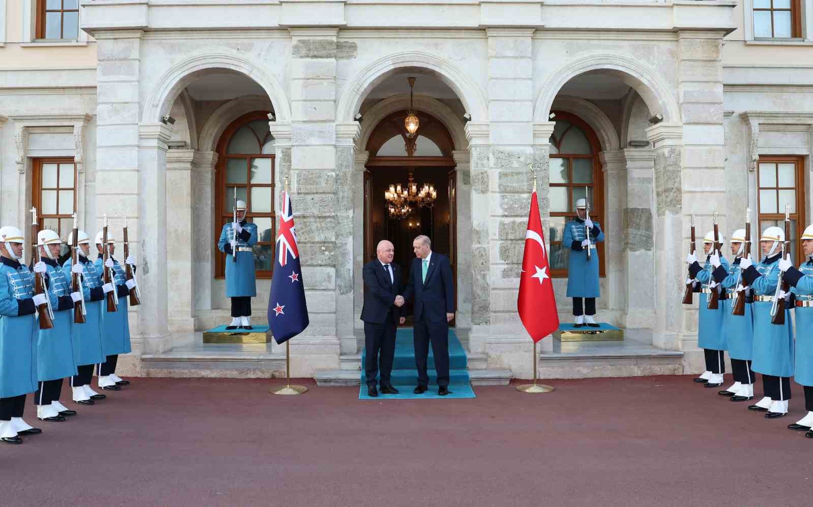 Cumhurbaşkanı Erdoğan ve Yeni Zelanda Başbakanı Luxon'un İstanbul Görüşmesi