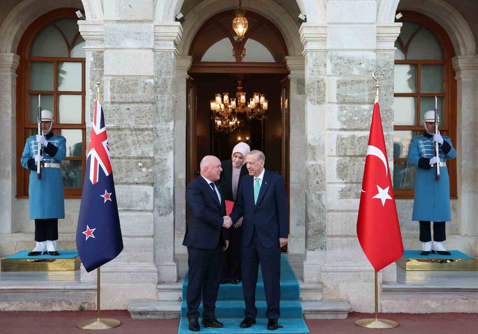 Cumhurbaşkanı Erdoğan ve Yeni Zelanda Başbakanı Luxon'un İstanbul Görüşmesi