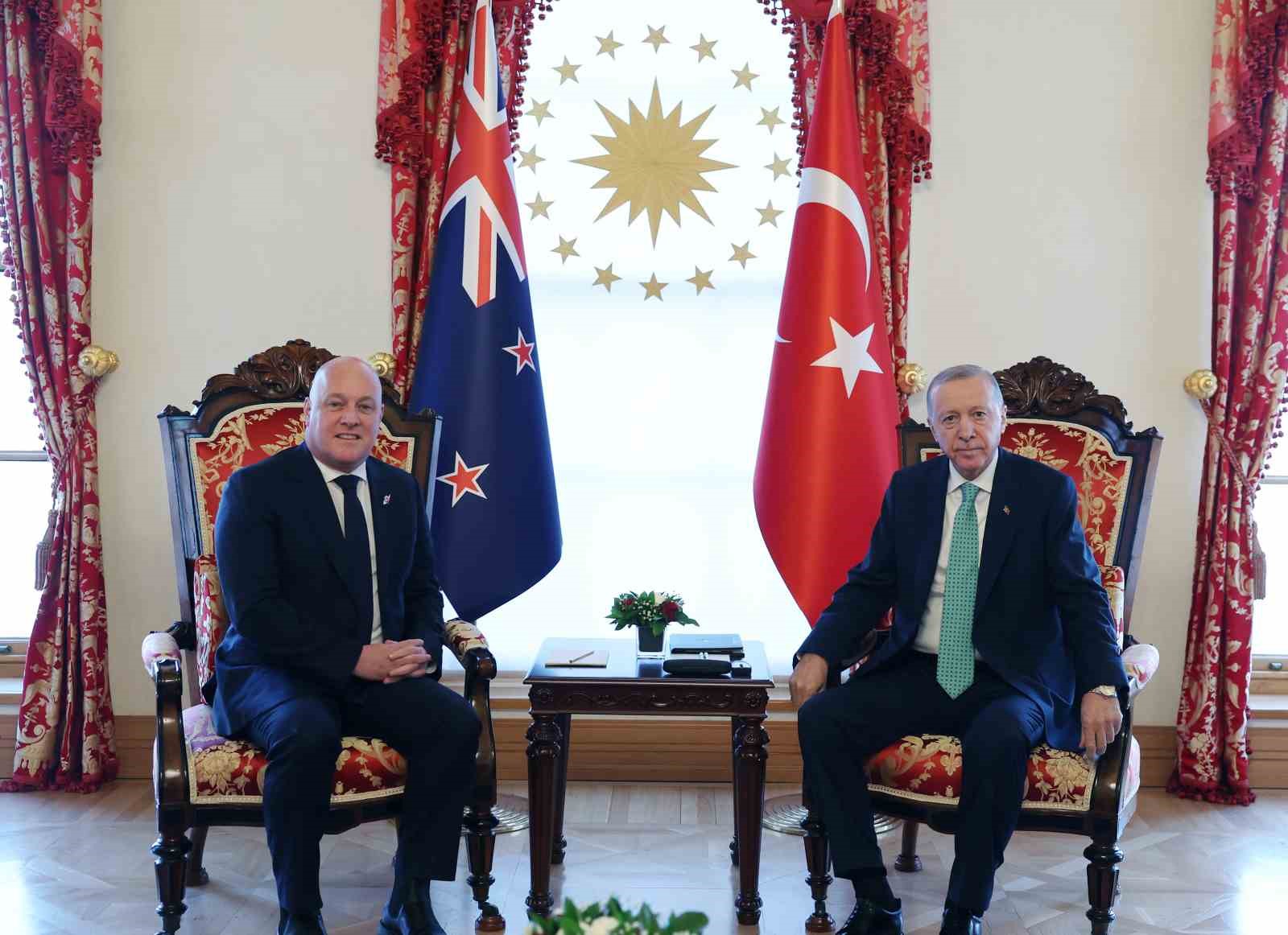 Cumhurbaşkanı Erdoğan ve Yeni Zelanda Başbakanı Luxon'un İstanbul Görüşmesi