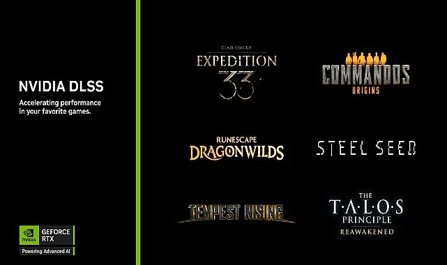 NVIDIA RTX teknolojileri ve yeni oyun güncellemeleriyle oyun deneyiminizi güçlendirin.