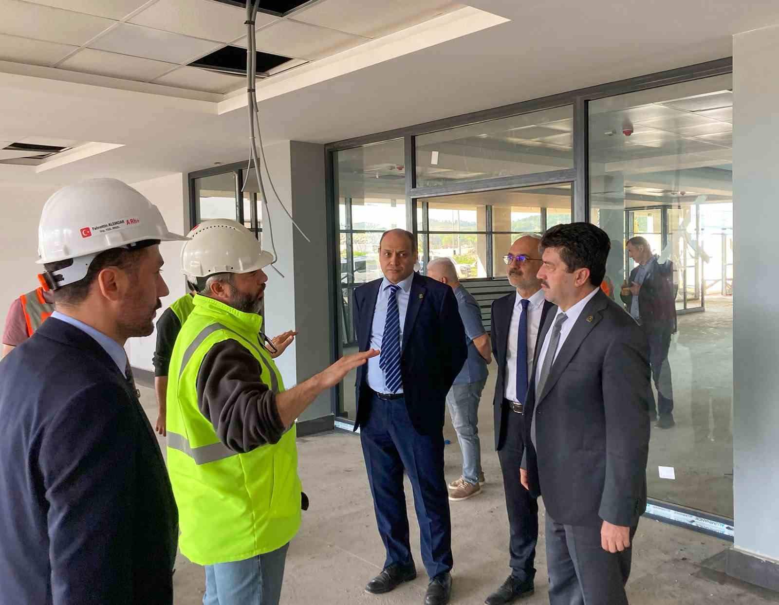 SUBÜ Hendek MYO Yeni Binasında Gelişmeler İncelendi