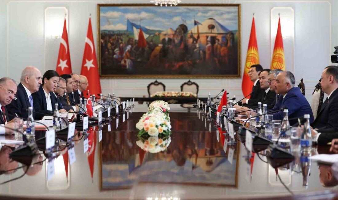 TBMM Başkanı Kurtulmuş’tan Bişkek’te Stratejik Ziyaret. Türkiye ve Kırgızistan arasındaki
