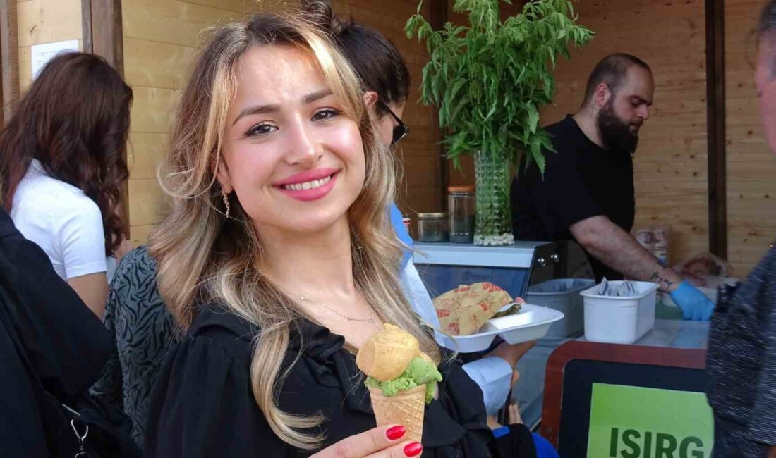 SAMSUN (İHA) – Isırganlı dondurma gibi yüzlerce farklı yiyeceğin halkla