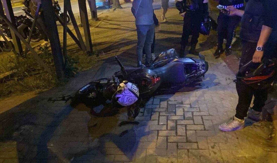 Tekirdağ’ın Çorlu ilçesinde hafif ticari araçla çarpışan motosiklet sürücüsü ağır