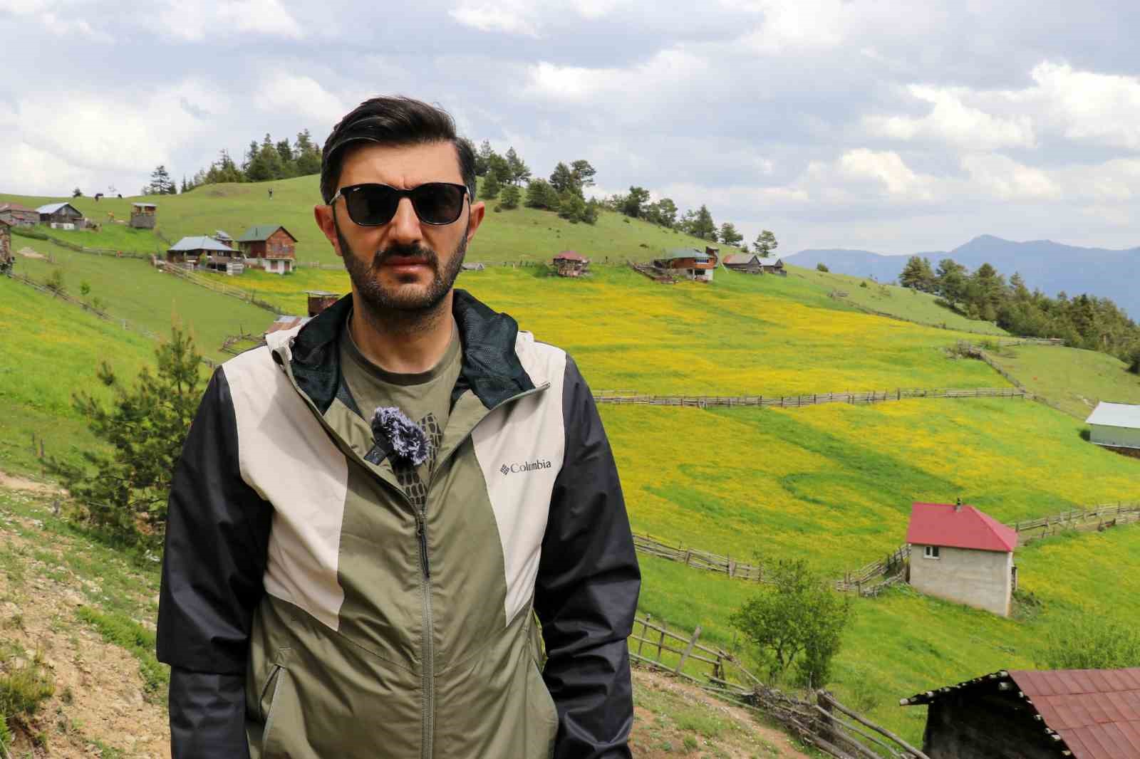 Fransa’da yaşayan Gümüşhaneli Hüseyin Mutlu, dron kamerasıyla çektiği görüntülerle Gümüşhane’nin