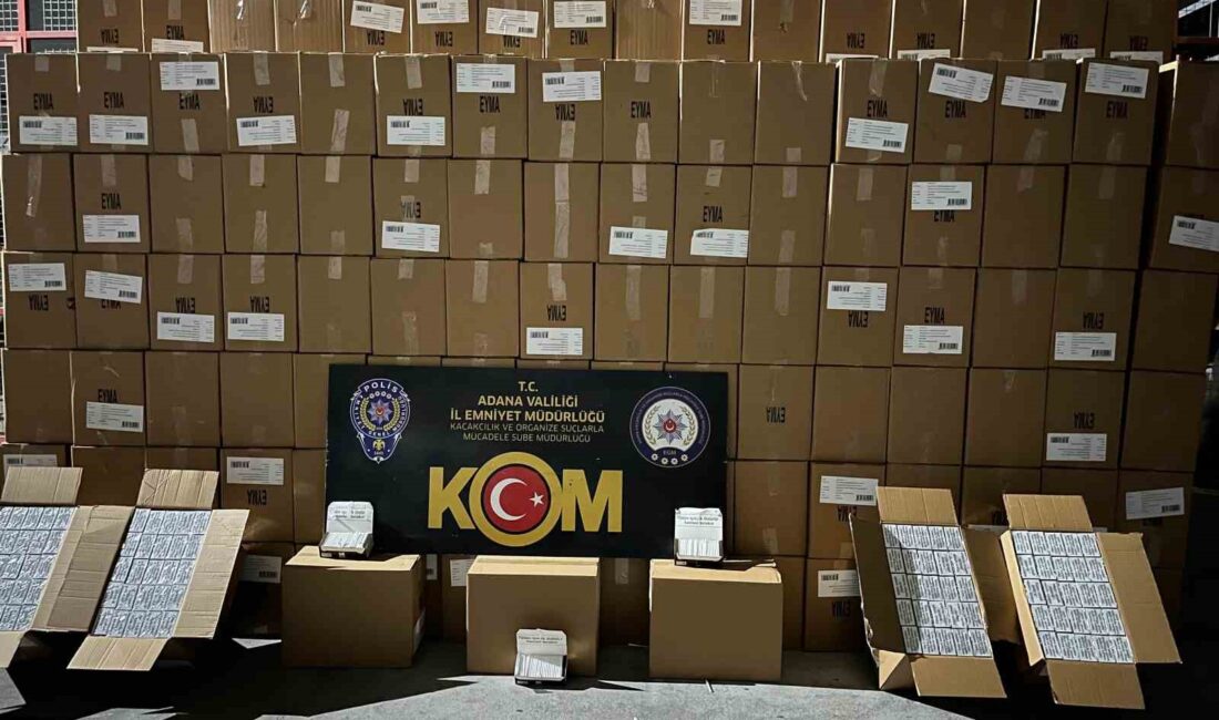 Adana'da gerçekleştirilen kaçak sigara operasyonu detayları ve gelişmeler hakkında bilgi