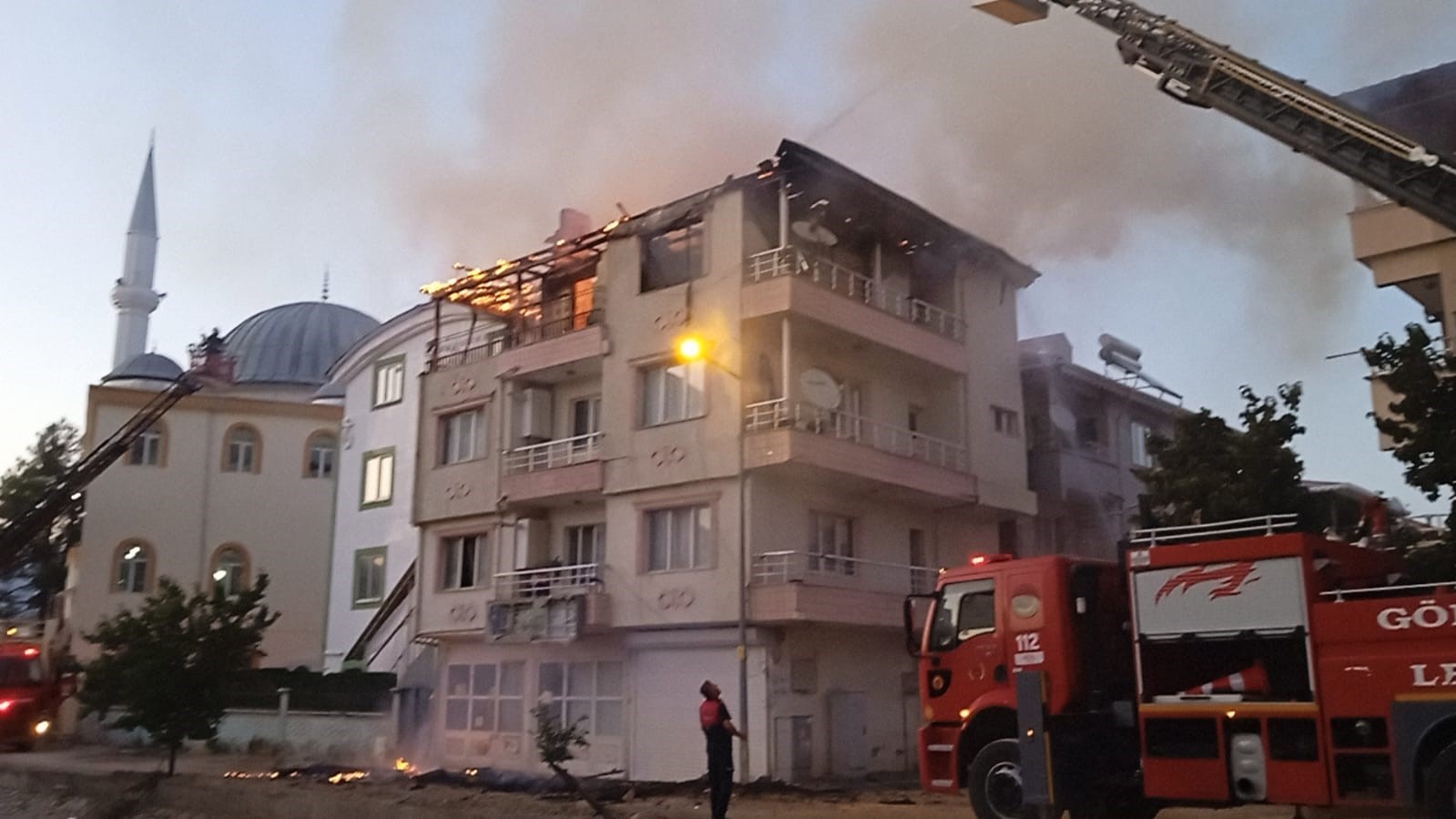 Adıyaman Gölbaşı ilçesinde çıkan yangın olayı ve detayları hakkında güncel