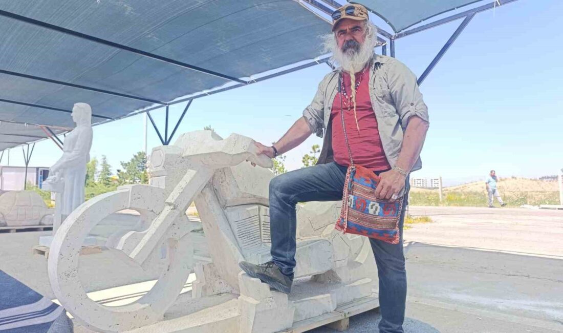 Afyonkarahisar Mermer ve Sanat Şöleni'nde büyüleyici mermer eserler ve ilgi