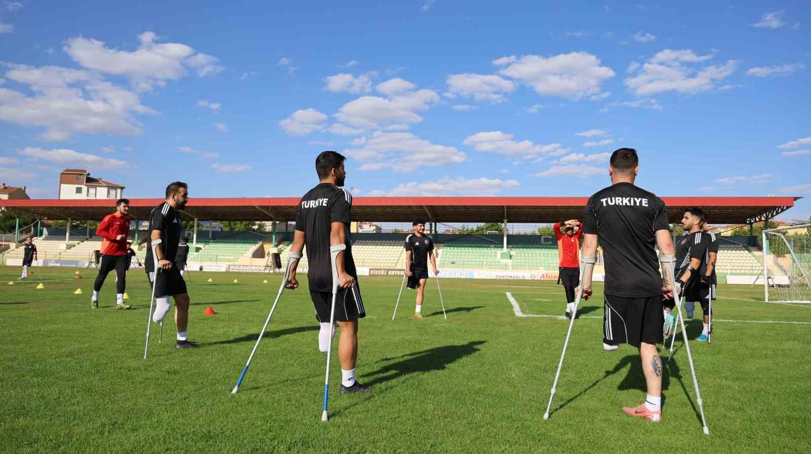 Ampute Futbol Milli Takımı, Uluslar Ligi Hazırlıkları İçin Kırşehir’de Bir Araya Geldi