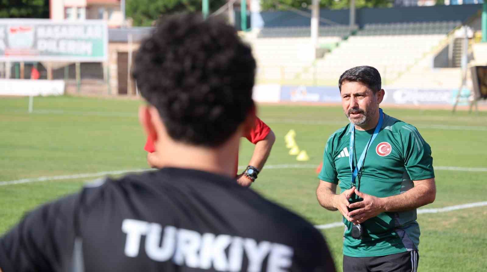 Ampute Futbol Milli Takımı Kırşehir’de Uluslar Ligi Hazırlıklarına Başladı