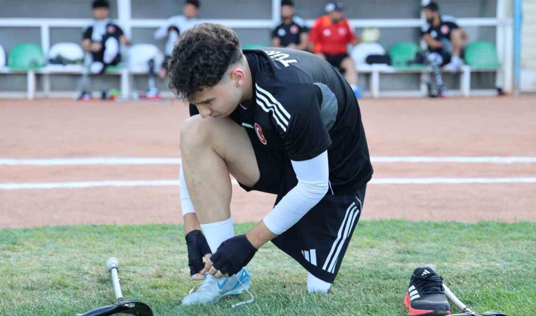 Ampute Futbol Milli Takımı, Kırşehir’de Uluslar Ligi hazırlıklarına başladı. Zafer