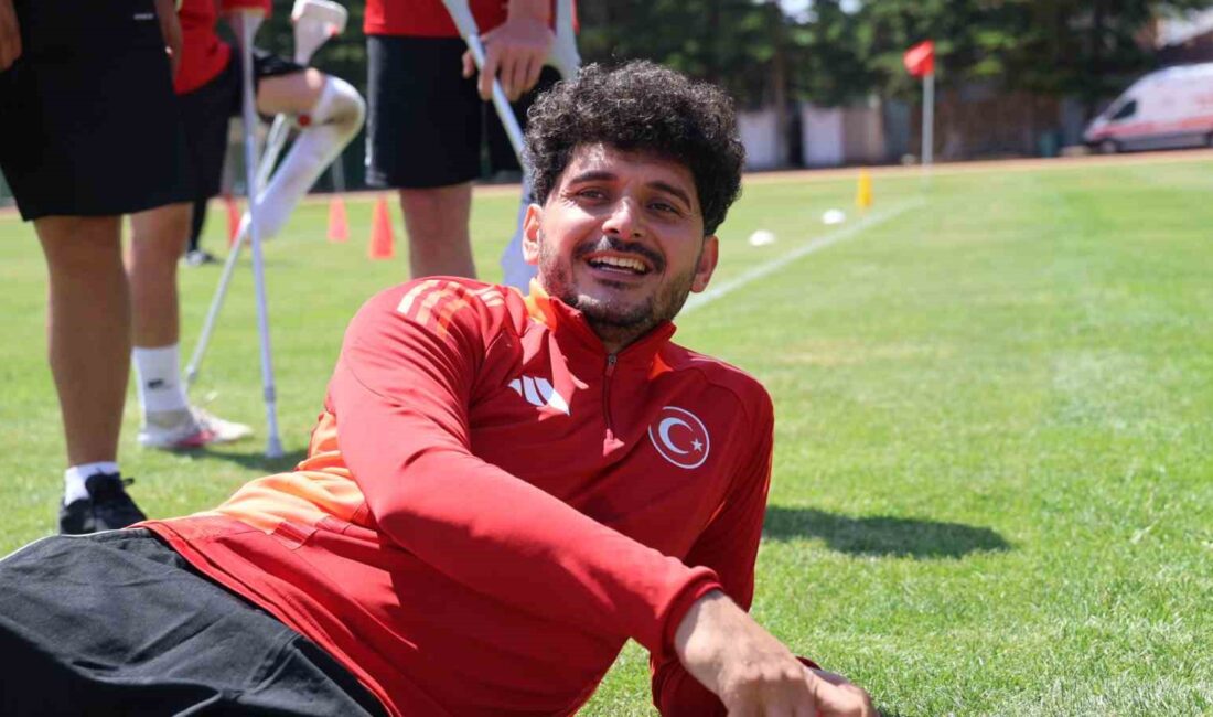 Kırşehir’de Ampute Futbol Milli Takımı, zafer yolunda birlik ve fedakarlıkla