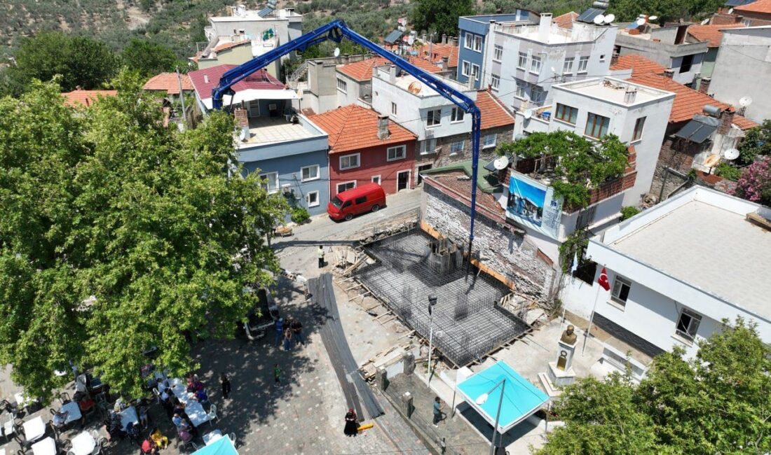 Balıkesir Edremit'te yeni sağlık ocağı temel atma töreni, halkın sağlığı