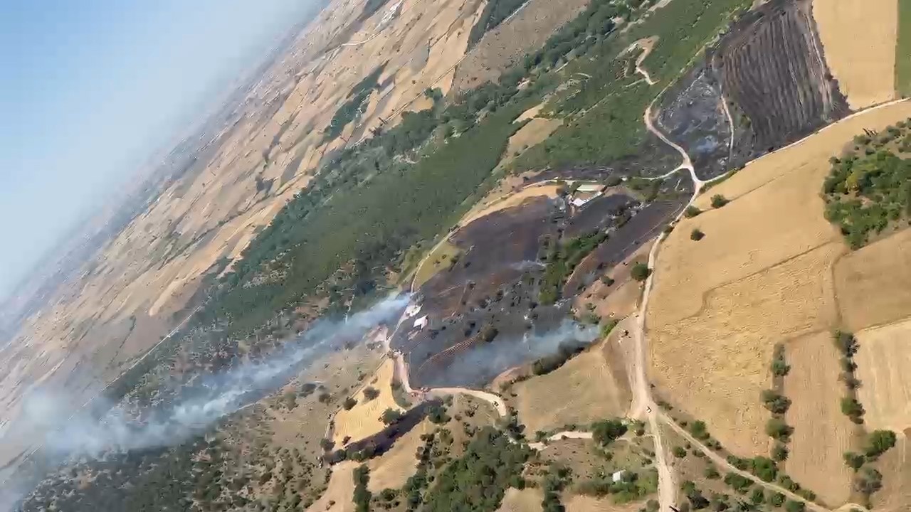 Balıkesir Kepsut'taki orman yangınına hızlı ve etkili müdahale çalışmaları hakkında