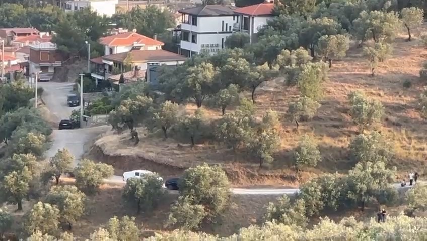 Balıkesir'de jandarma arama operasyonu kapsamında Ekrem İmamoğlu'nun ailesine ait arazi
