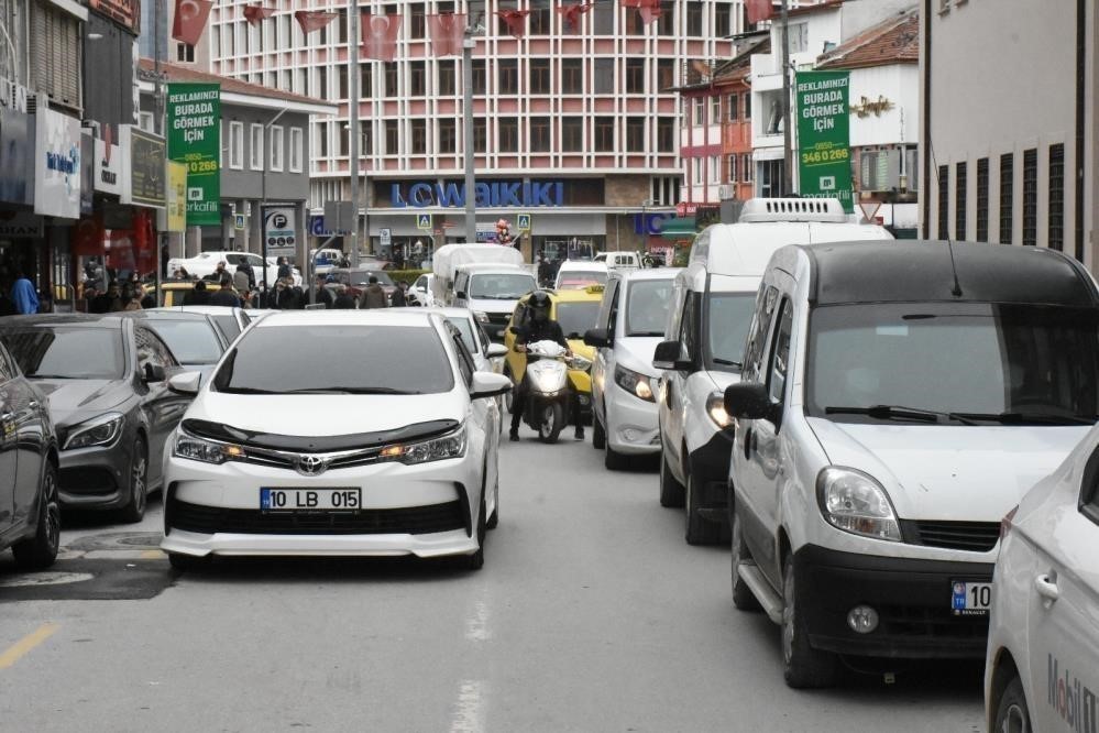 Balıkesir'de Trafiğe Kayıtlı Araç Sayısı