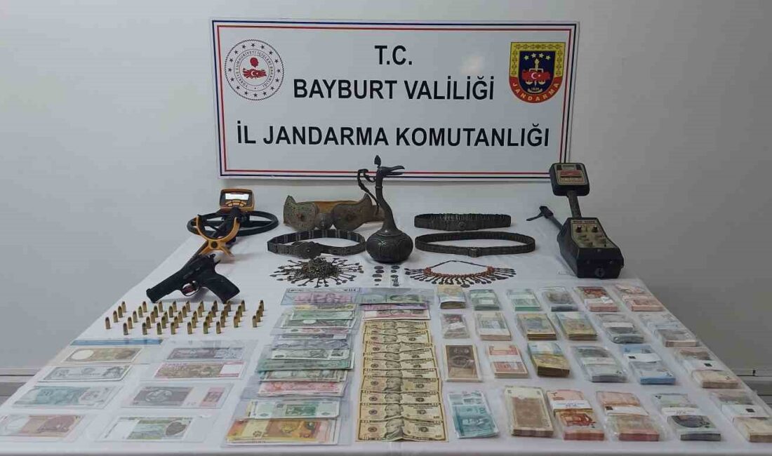 Bayburt'ta kültürel mirası korumak amacıyla yapılan kaçakçılık operasyonu detayları ve