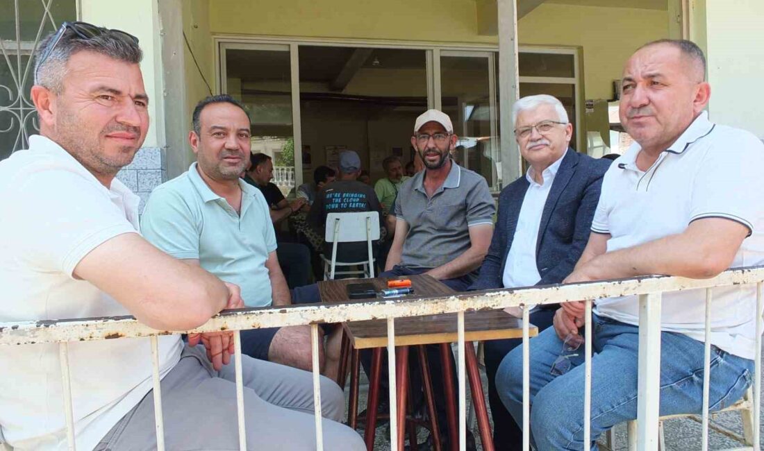 Balıkesir’in Burhaniye ilçesinde kırsal Şarköy mahallesinde düzenlenen geleneksel çiftçi hayrı