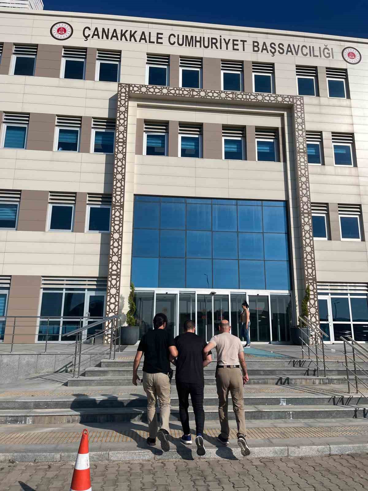 Çanakkale’de Hırsızlık Suçundan Yakalanan Şüpheli