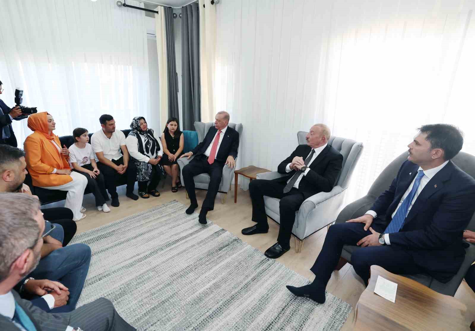 Cumhurbaşkanı Erdoğan ve Azerbaycan Cumhurbaşkanı Aliyev'in Kahramanmaraş ziyaretleri ve devlet