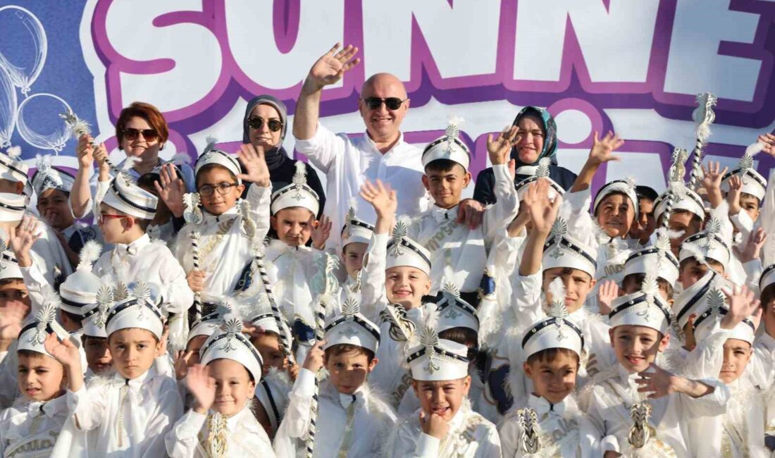 Darıca Belediyesi’nin geleneksel sünnet şöleni 22 Haziran Pazar günü gerçekleştirilecek.