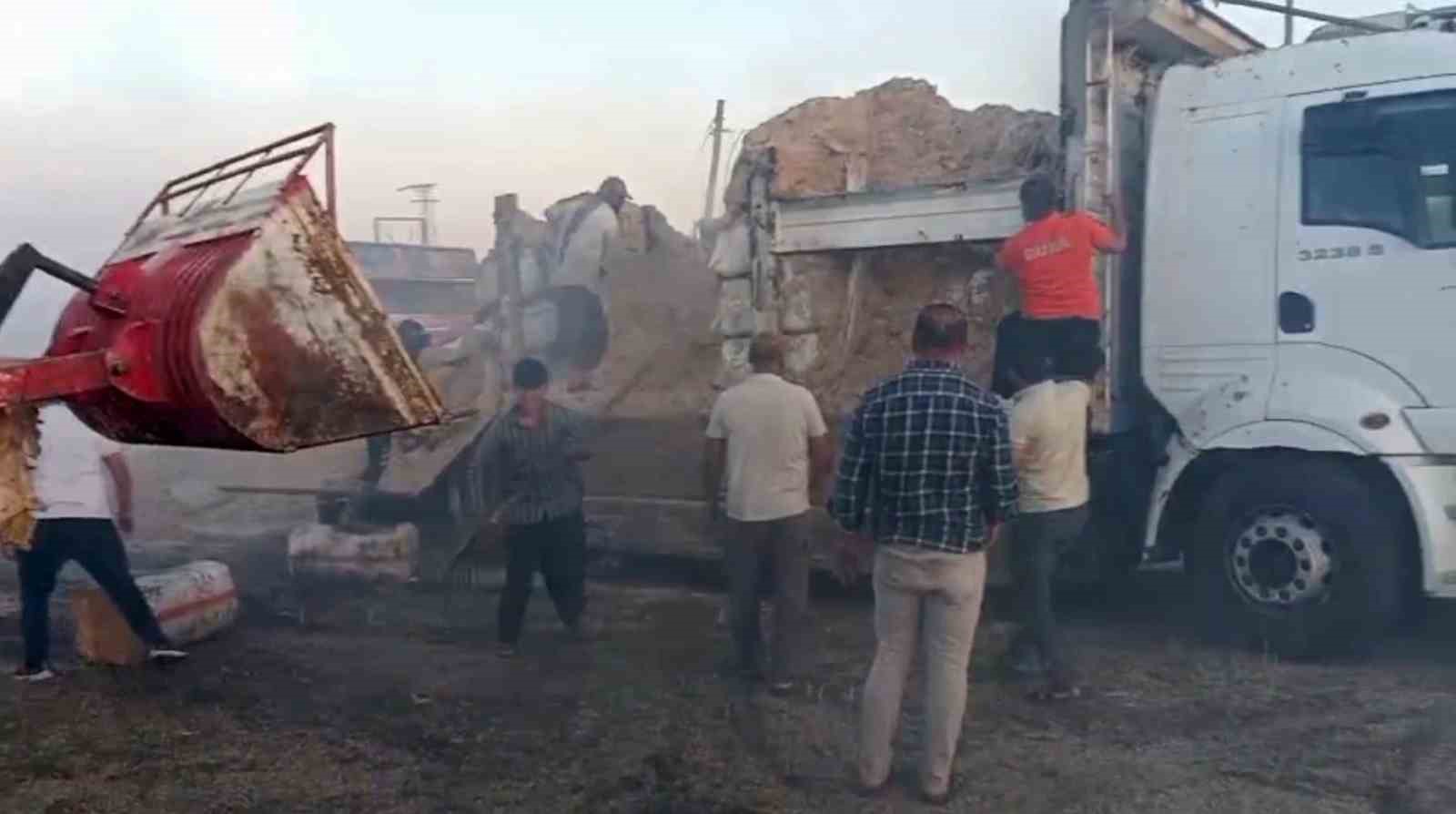 İtfaiye ve Güvenlik Güçlerinin Müdahalesi
