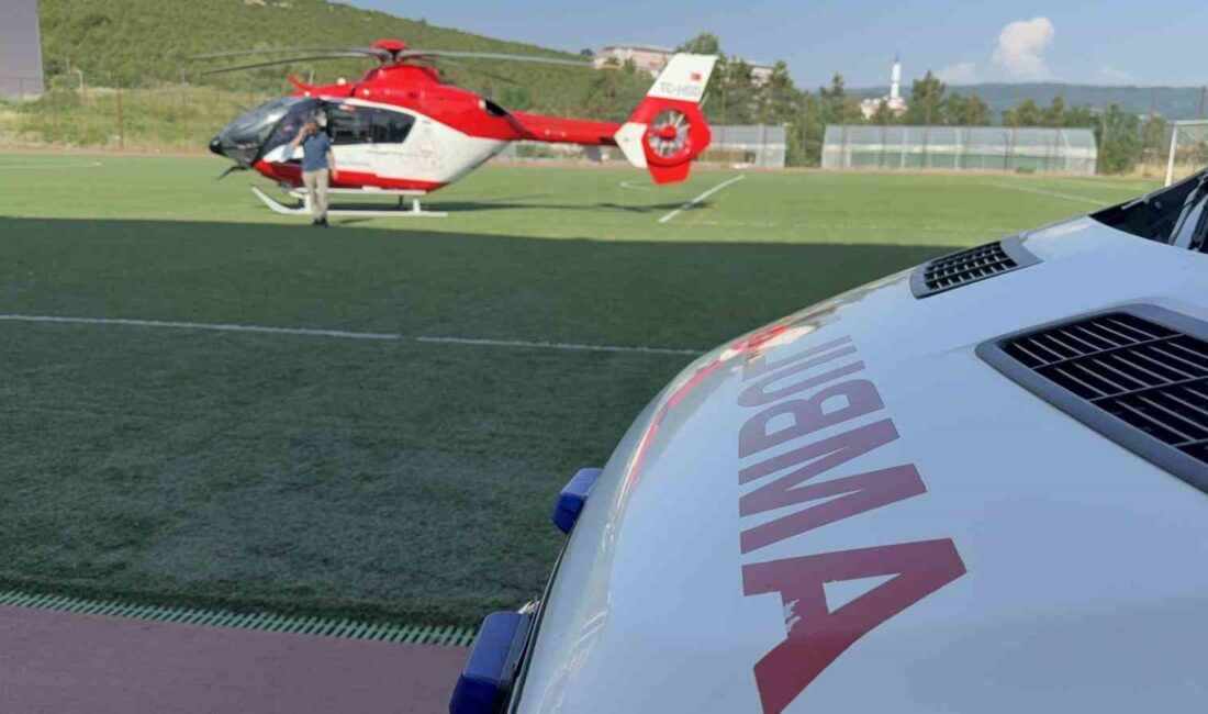 Düzce'de tedavi gören genç kız, sağlık durumu nedeniyle İzmir'e sevk