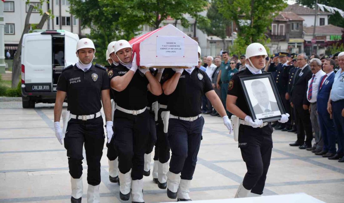 Edirne’de Vali Yardımcısı Erdoğan Beypınar’ın vefatı ve cenaze töreni hakkında