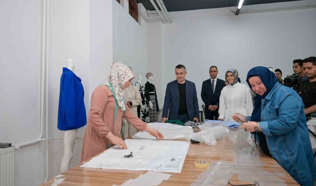 Esenyurt Kadın Sanat ve Eğitim Merkezi'ni ziyaret edin, çeşitli etkinlikler