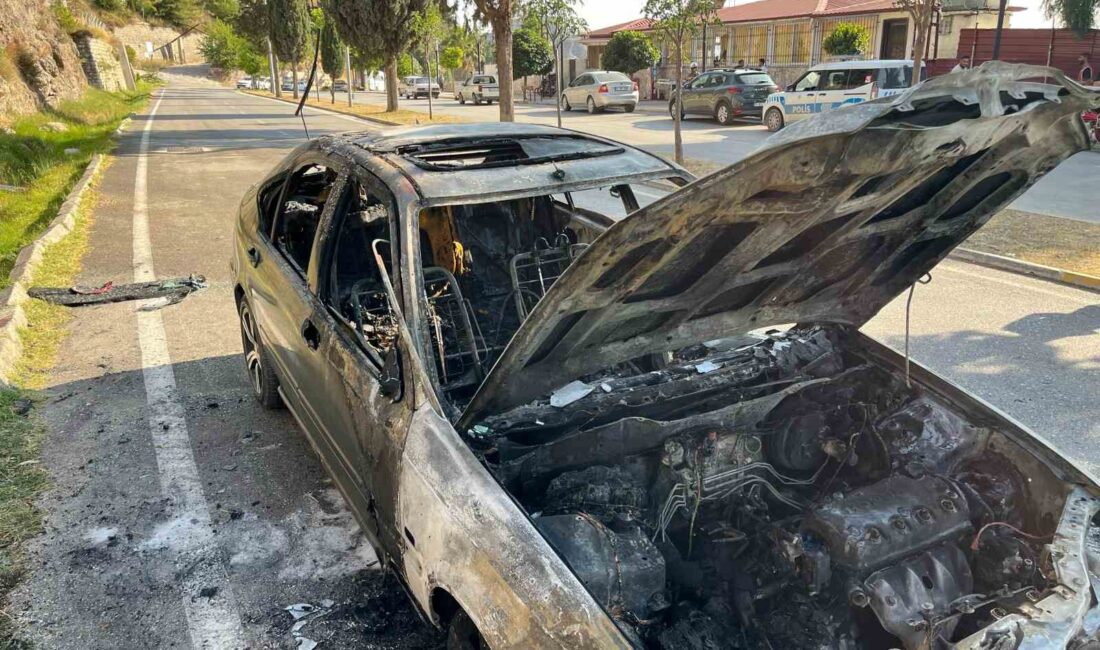 Hatay'da yeni alınan Honda otomobil yangında kül oldu. Detaylar ve