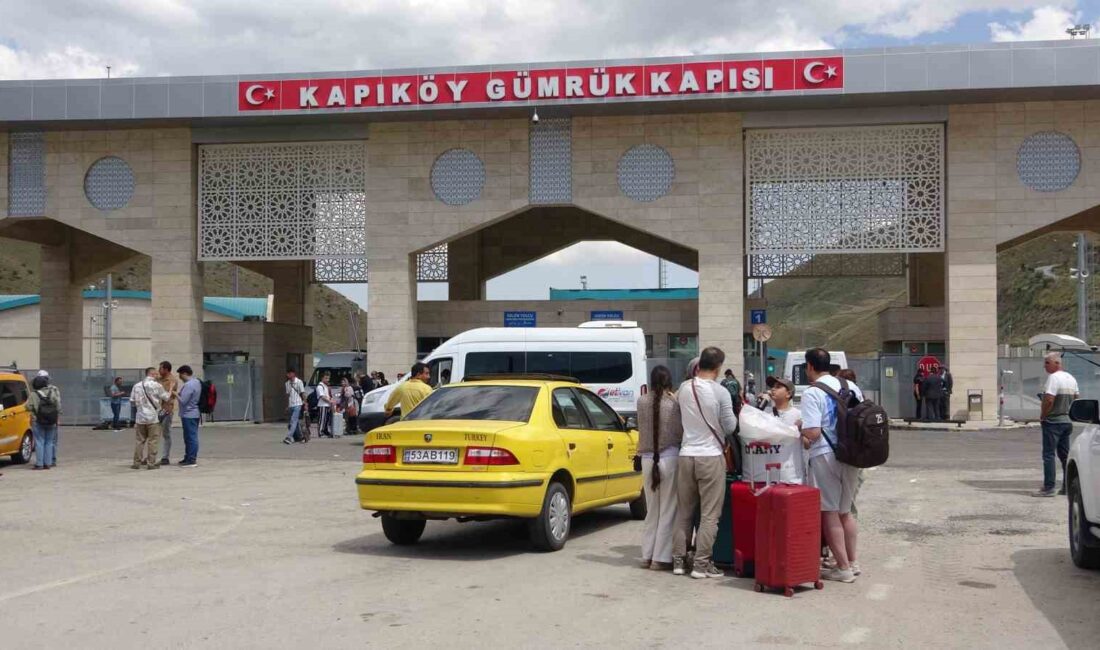 İran-İsrail çatışmaları ve Van Kapıköy Gümrük Kapısı'ndaki güncel gelişmeleri detaylarıyla