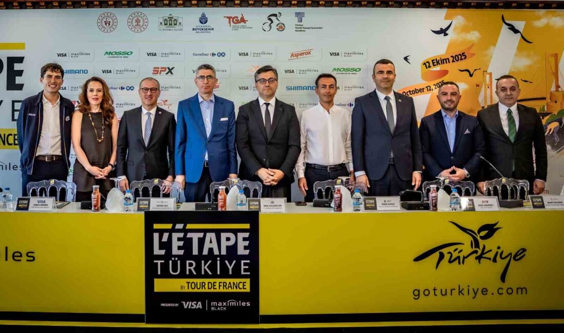 İstanbul’da gerçekleşen L’Etape Türkiye by Tour de France 2025 tanıtım