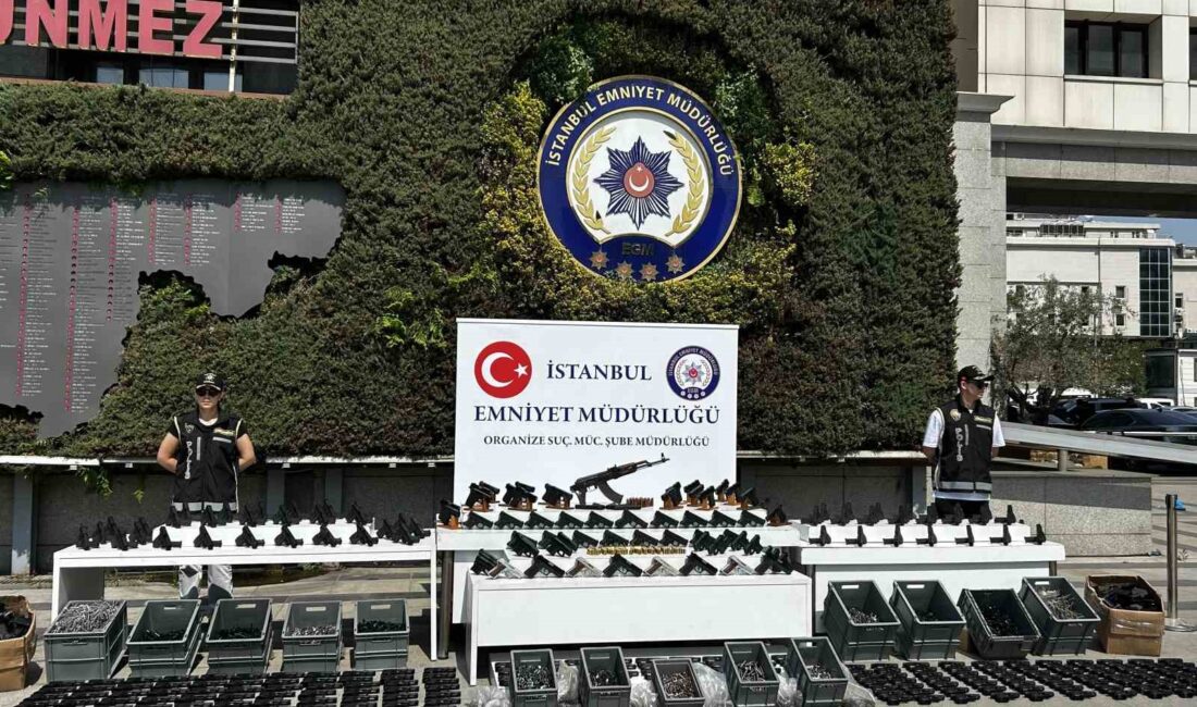 İstanbul'da organize suç ağlarına yönelik geniş çaplı operasyonlar sayesinde suçlarla