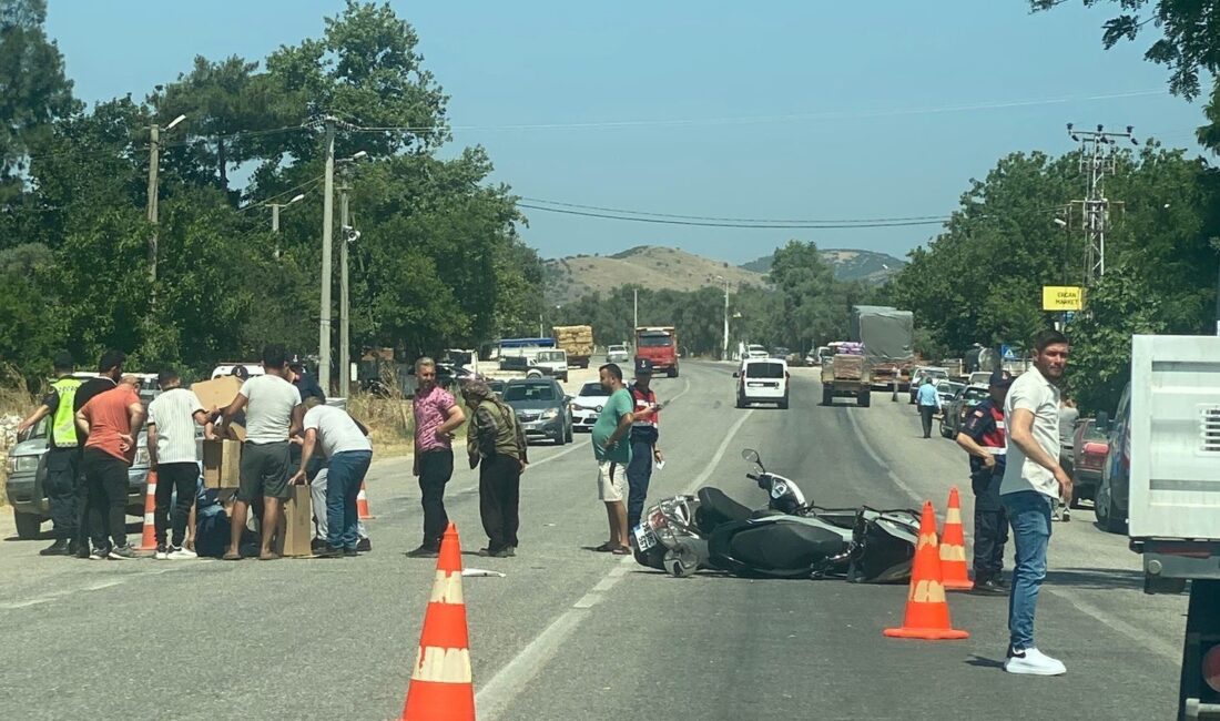 İzmir Tire'de meydana gelen trafik kazası detayları ve güvenlik kamerası