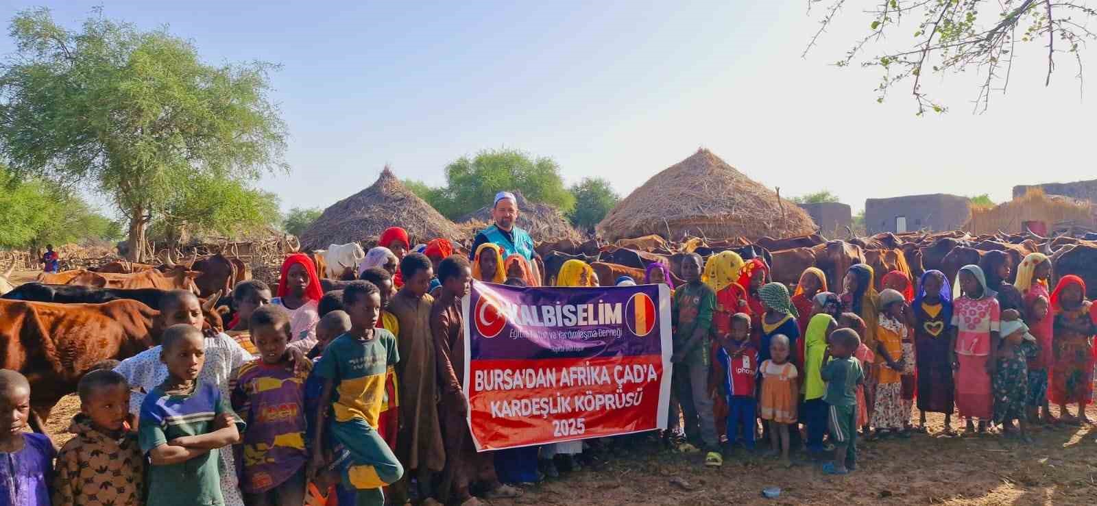 Kalbiselim Derneği, Afrika'da 900 hisseyle kurban sevincini paylaştı. Yardımlaşma ve