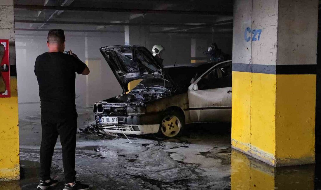 Karabük'te hastane otoparkında çıkan yangının detayları, olayın nedeni ve gelişmeleri