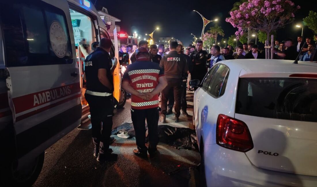 Karasu ilçesinde kadın, çöpe atarken otomobil çarpması sonucu hayatını kaybetti.