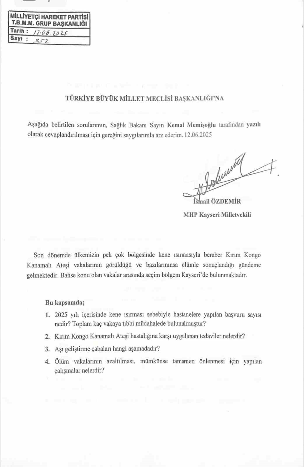 Kene Isırması Vakaları ve Artış Sebepleri