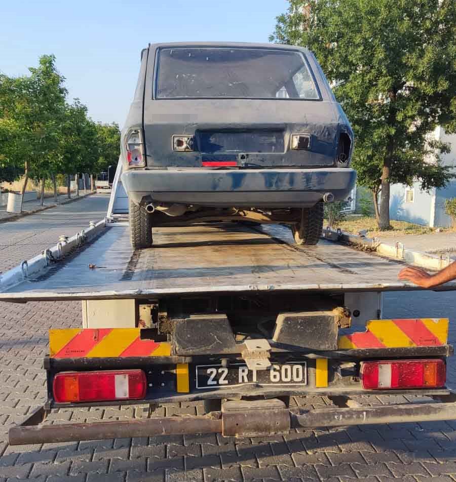 Keşan’da Çekme Belgesi ve Ehliyetsiz Sürücülere Ceza