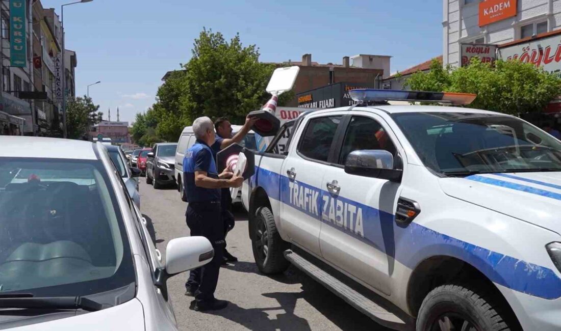 Kırıkkale’de zabıta ekiplerinin kaldırımlar ve yol kenarlarında yaptığı denetimler hakkında