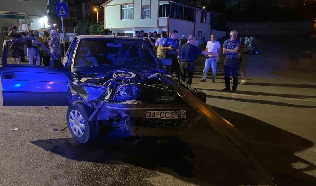 Kocaeli Derince'de gerçekleşen trafik kazasında 2 kişi yaralandı. Detaylar ve