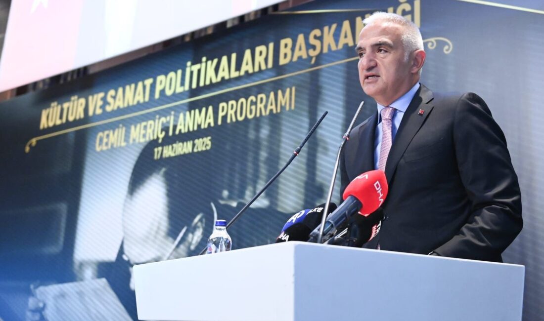 Kültür ve Turizm Bakanı Ersoy, Cemil Meriç’i anma programına katıldı Kültür ve Turizm Bakanı Mehmet Nuri Ersoy, Cemil Meriç’i anma