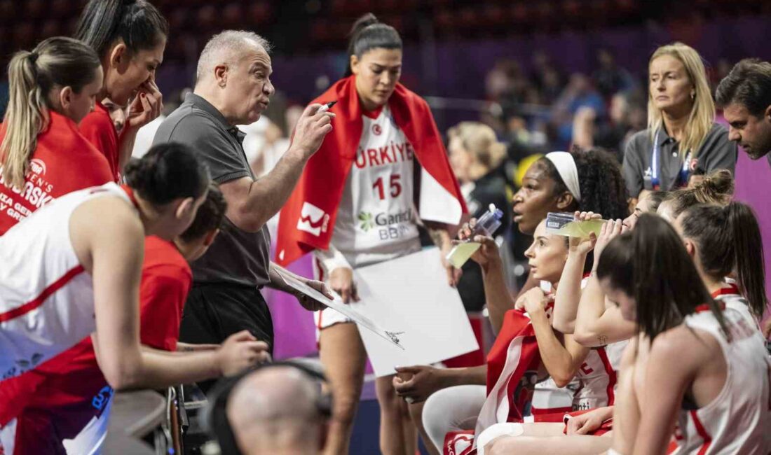 Milli Kadın Basketbol Takımı, Yunanistan maçıyla Avrupa Şampiyonası’nda yarı finale