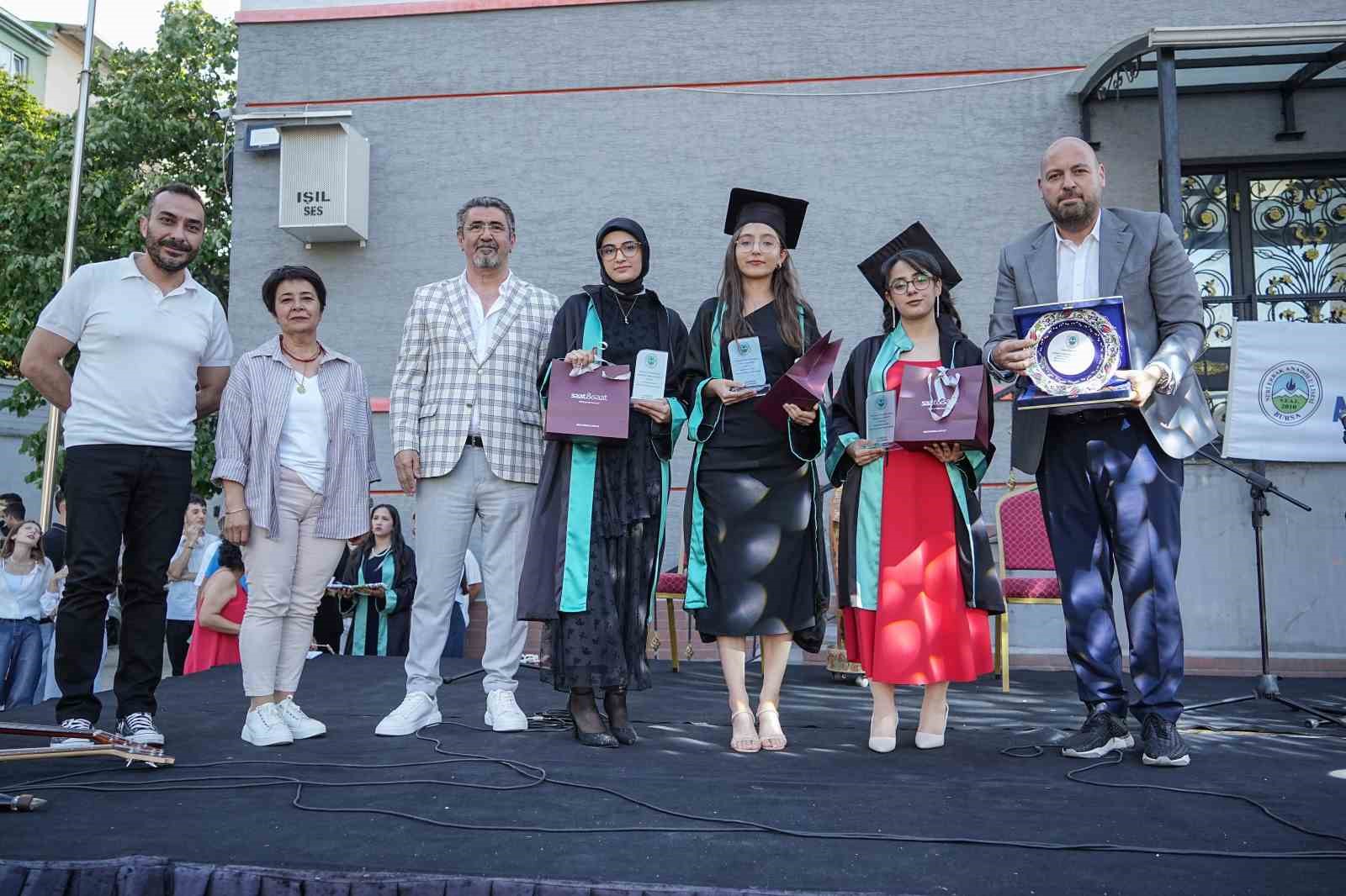 Nuri Erbak Anadolu Lisesi’nde Gururlu Mezuniyet Coşkusu