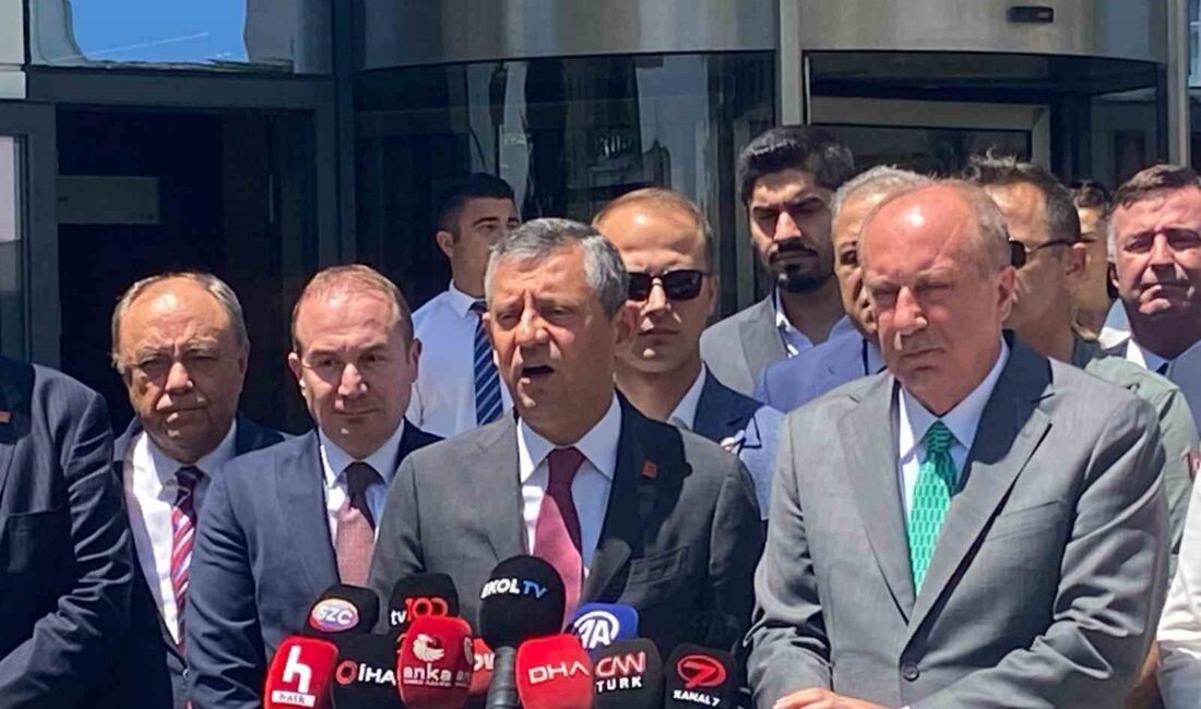 Özgür Özel ve Muharrem İnce'nin samimi ziyaretiyle Türkiye'nin birlik ve