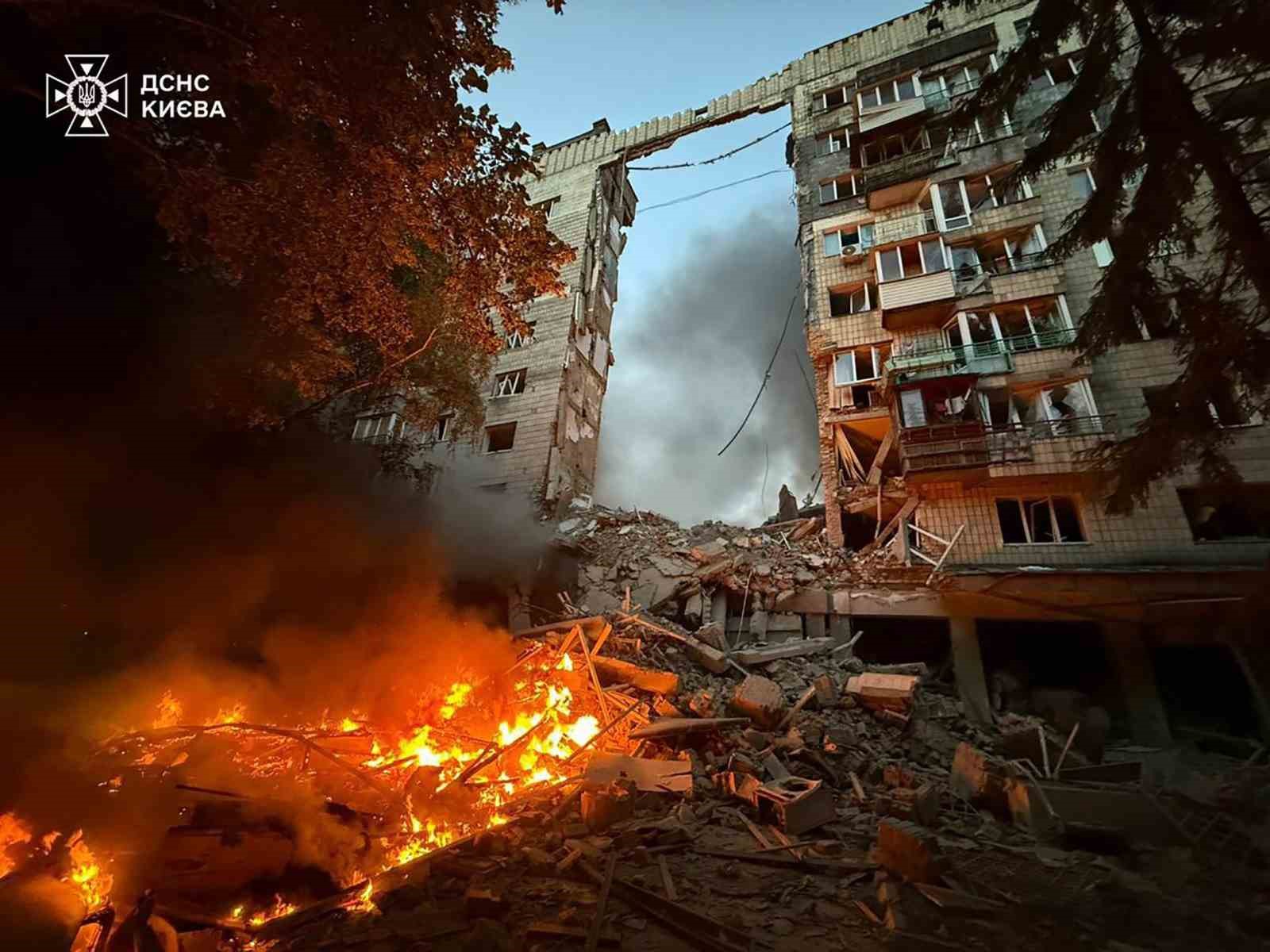 Rus ordusundan Kiev’e gece saldırısı: 14 ölü, 60 yaralı. Rus