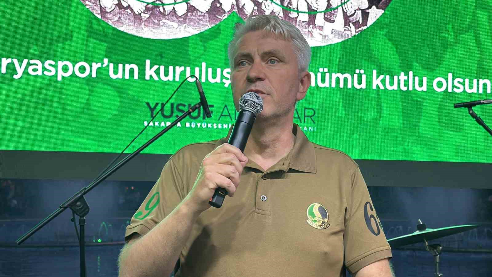 Sakaryaspor’un 60. Yıl Dönümünü Coşku ve Gururla Kutluyoruz